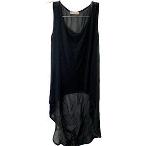 Milky Way Women's Black Tank Top